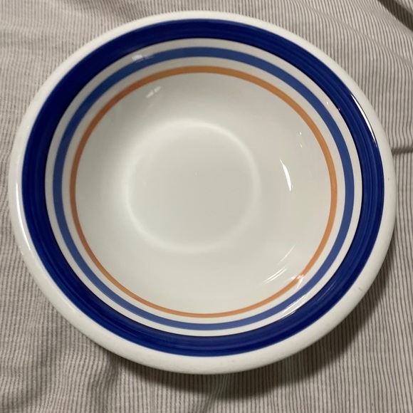La Primula Blue Striped Pasta Bowl 10" - Picture 1 of 2